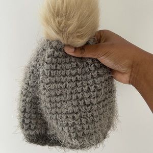 Soft and fuzzy beanie